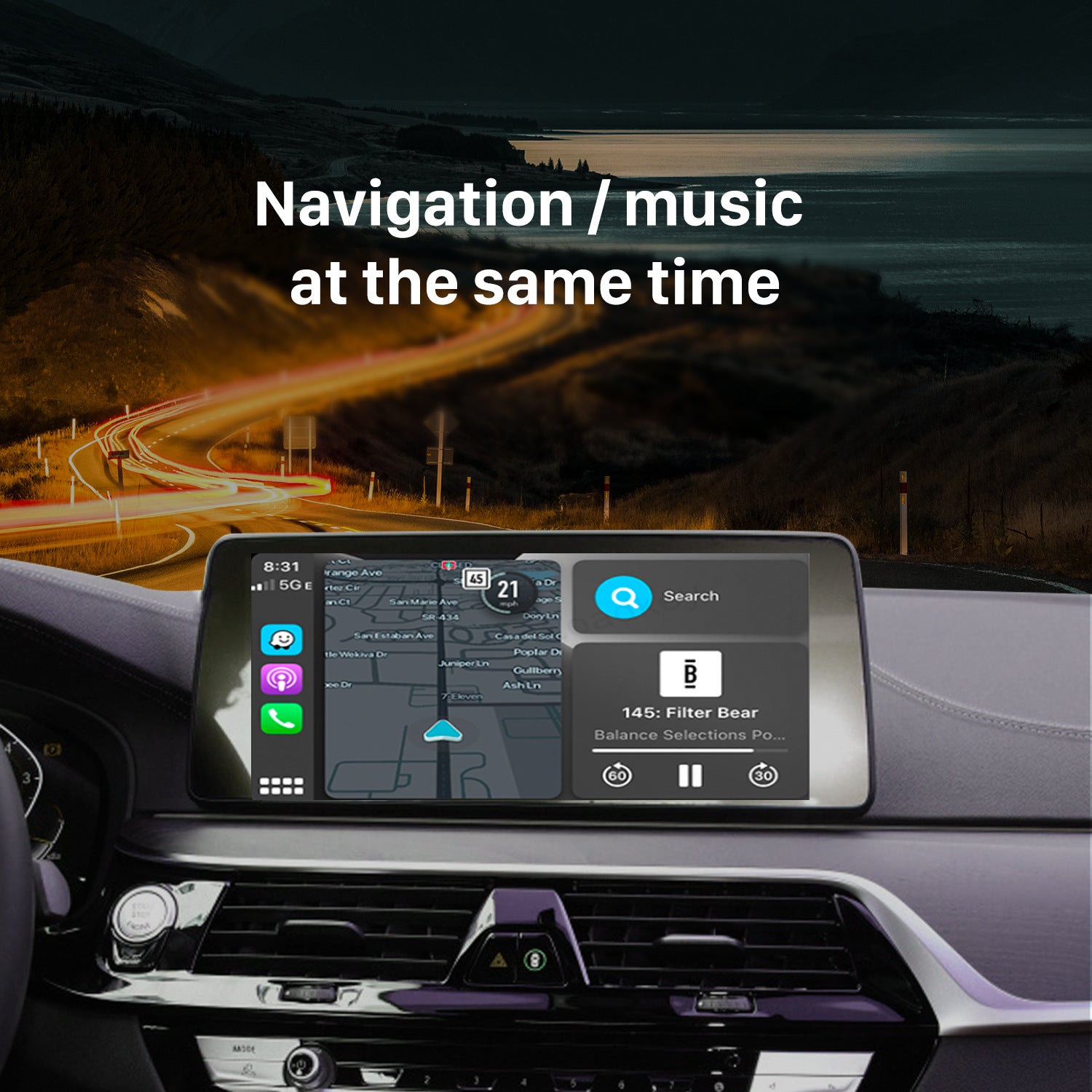 Wireless Carplay Adapter for Audi, Benz, Ford, Toyota