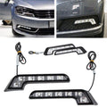 12V L Shape LED Daytime Running Fog Light Bar