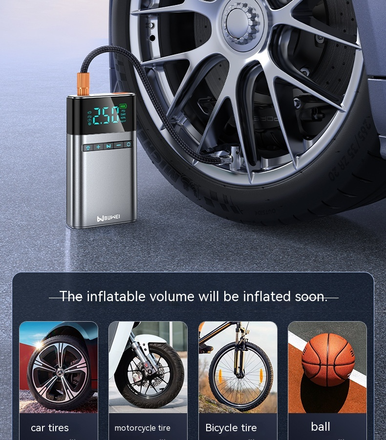 All-in-One Emergency Car Jump Starter with Power Bank