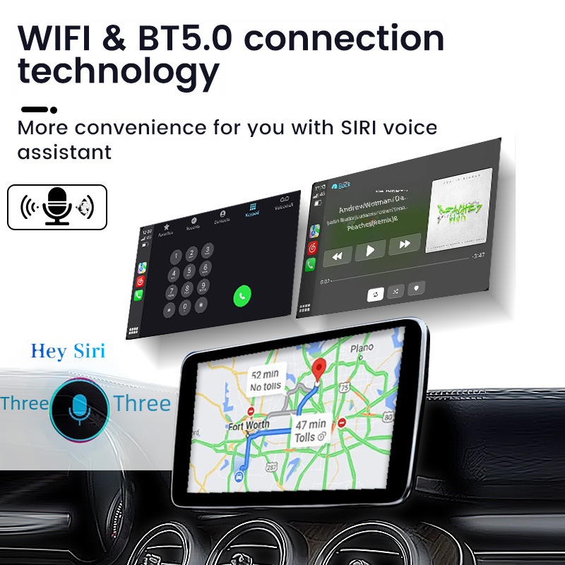 Universal Wired to Wireless CarPlay Adapter Box