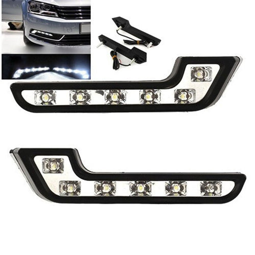 12V L Shape LED Daytime Running Fog Light Bar